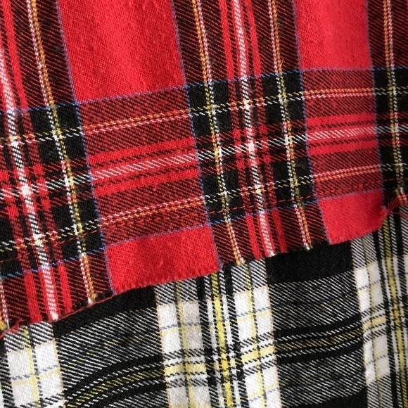 La Miel two tone plaid button down flannel - Picture 6 of 9